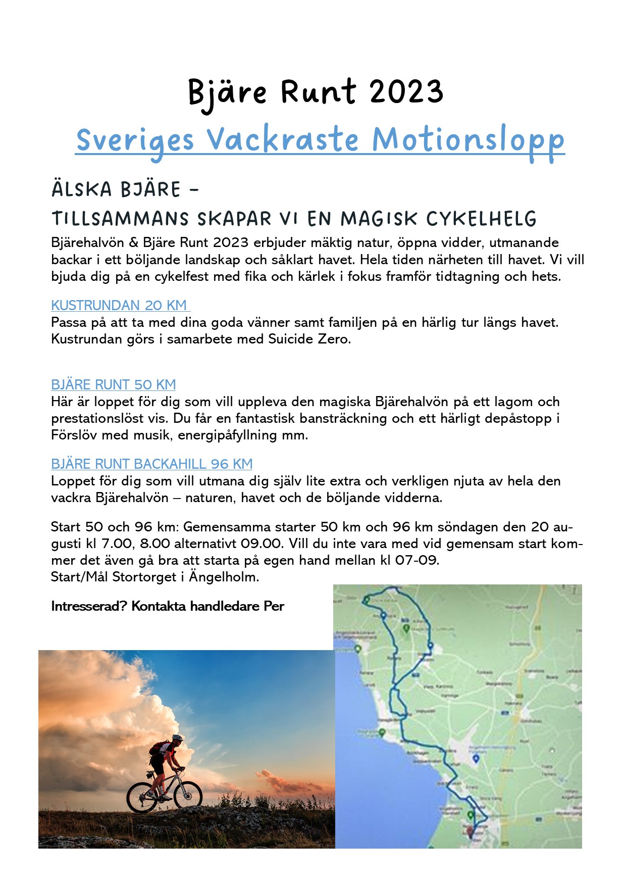 text för bjärerunt intresser bild